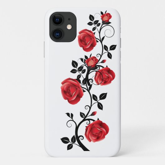 Apple iPhone 11 Hoesje-Roos wijn Case-Mate iPhone Case (Achterkant)