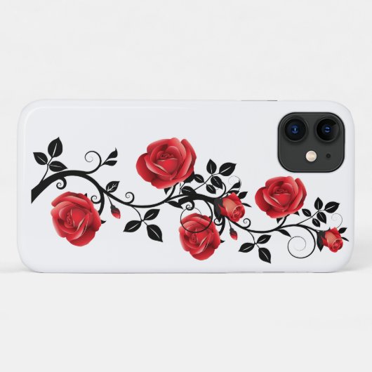 Apple iPhone 11 Hoesje-Roos wijn Case-Mate iPhone Case (Achterkant (horizontaal))