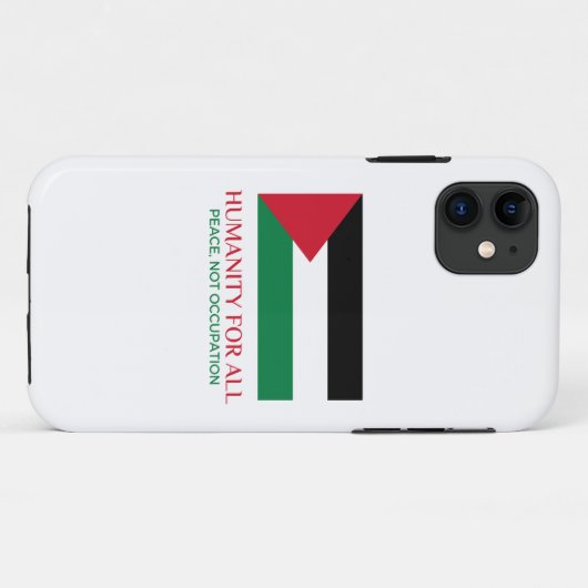 Apple Iphone 11 Palestine Support Case (Achterkant (horizontaal))