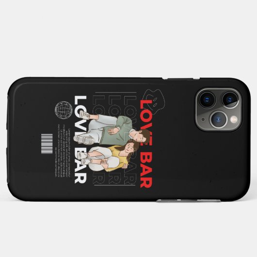 Apple iPhone 11 Pro Max hoesje van de liefdesbar (Achterkant (horizontaal))