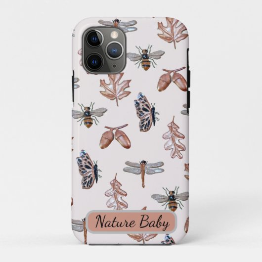 Apple iPhone 11Pro Hoesje Natuur Baby crème (Achterkant)