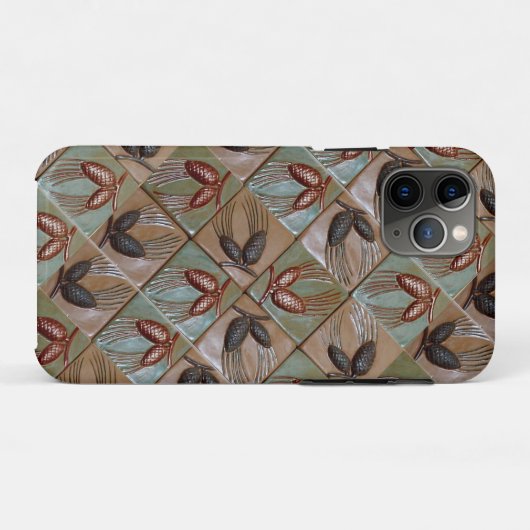 Apple iPhone 11Pro Hoesje pinecones afdrukken (Achterkant (horizontaal))