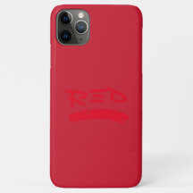apple iphone 11pro max hoesje ROOD ONTWERP