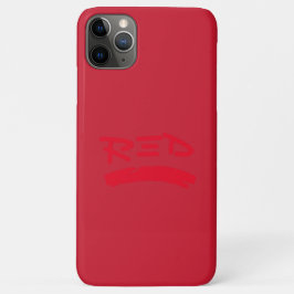apple iphone 11pro max hoesje ROOD ONTWERP