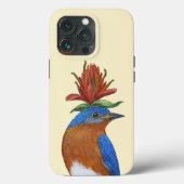 Apple iPhone 13 Pro bluebird hoesje (Achterkant)