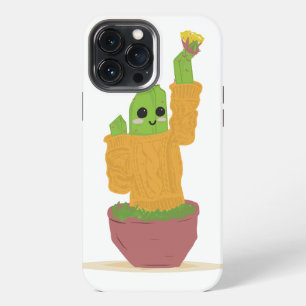 Apple iPhone 13 Pro Max Hoesje - Cactus in trui