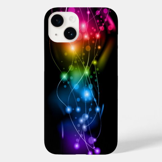 Apple iPhone 14 Hoesje-kleurrijk Abstract Case-Mate iPhone Case (Achterkant)