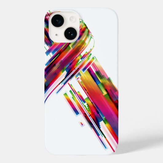 Apple iPhone 14 Hoesje-kleurrijk Abstract Case-Mate iPhone Case (Achterkant)