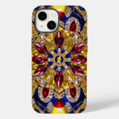 Apple iPhone 14 Hoesje-Mate Colombiaanse kleuren Case-Mate iPhone Case (Achterkant)