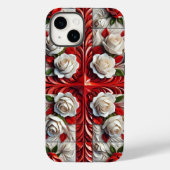 Apple iPhone 14 Hoesje-Mate Engelse Rozen Case-Mate iPhone Case (Achterkant)