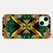 Apple iPhone 14 Hoesje-Mate Jamaica Kleuren Case-Mate iPhone Case (Achterkant (horizontaal))