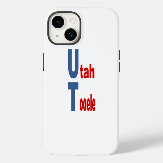 Apple iPhone 14 Hoesje  UTAH  TOERISME (Achterkant)
