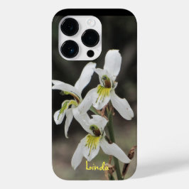 Apple iPhone 14 PRO Hoesje Witte Orchidee