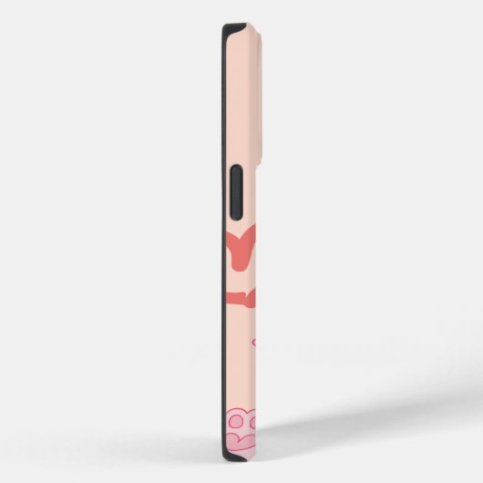 Apple iphone 14pro hoesje kat poten (Achterkant / Rechts)