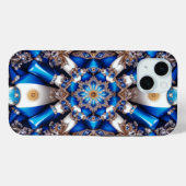 Apple iPhone 15 Case-Mate met Argentijnse kleuren Case (Achterkant (horizontaal))