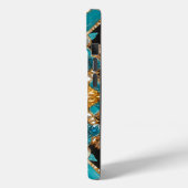 Apple iPhone 15 Case-Mate met Bahama-kleuren Case (Achterkant / Links)