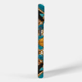 Apple iPhone 15 Case-Mate met Bahama-kleuren Case (Achterkant / Rechts)