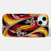 Apple iPhone 15 Case-Mate met Belgische kleuren Case (Achterkant (horizontaal))