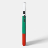 Apple iPhone 15 Case-Mate met Bulgaarse vlag Case (Achterkant / Links)