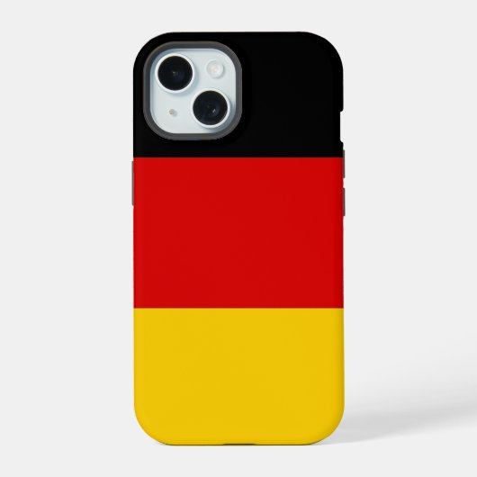 Apple iPhone 15 Case-Mate met Duitse vlag Case (Achterkant)