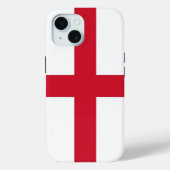 Apple iPhone 15 Case-Mate met Engelse vlag Case (Achterkant)