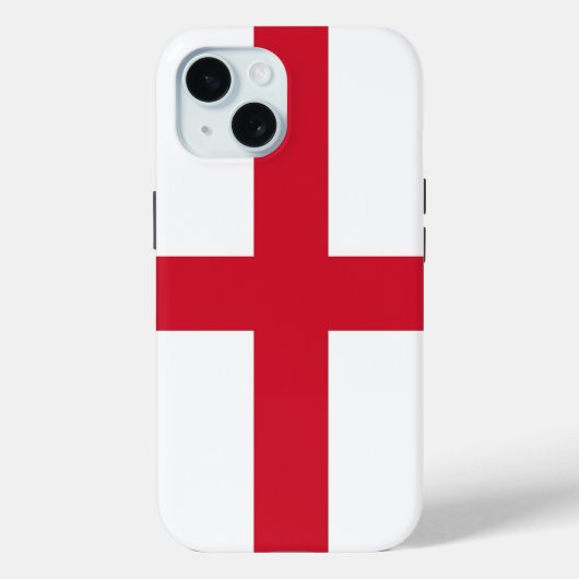 Apple iPhone 15 Case-Mate met Engelse vlag Case (Achterkant)