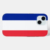 Apple iPhone 15 Case-Mate met Franse vlag Case (Achterkant (horizontaal))