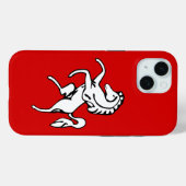 Apple iPhone 15 Case-Mate met Kent County-vlag Case (Achterkant (horizontaal))