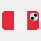 Apple iPhone 15 Case-Mate met Oostenrijkse vlag Case (Achterkant (horizontaal))