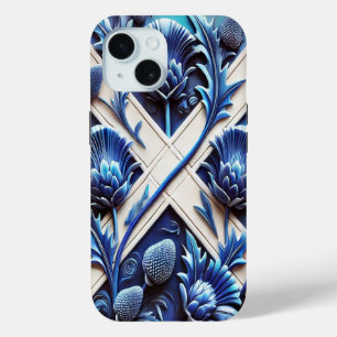 Apple iPhone 15 Case-Mate met Schotse distels Case