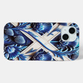 Apple iPhone 15 Case-Mate met Schotse distels Case (Achterkant (horizontaal))
