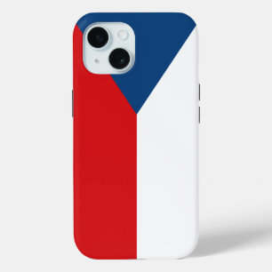 Apple iPhone 15 Case-Mate met Tsjechië-vlag Case