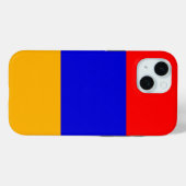 Apple iPhone 15 Case-Mate met vlag van Armenië Case (Achterkant (horizontaal))