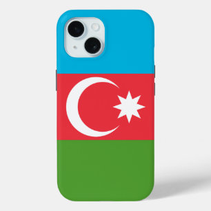 Apple iPhone 15 Case-Mate met vlag van Azerbeidzja Case