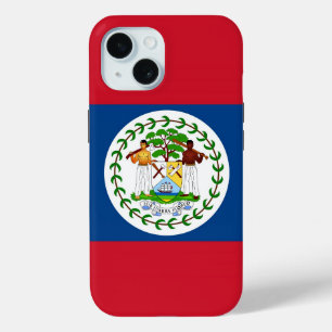 Apple iPhone 15 Case-Mate met vlag van Belize Case