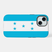 Apple iPhone 15 Case-Mate met vlag van Honduras Case (Achterkant horizontaal)