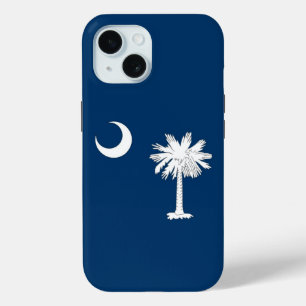 Apple iPhone 15 Case-Mate met vlag van South Carol Case