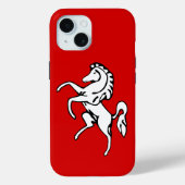 Apple iPhone 15 Case-Mate with Kent County flag Case (Achterkant)