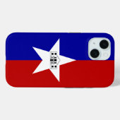 Apple iPhone 15 Case-Mate with San Antonio flag Case (Achterkant (horizontaal))
