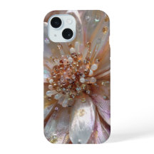 Apple iPhone 15 Crystal Bloemendesign Hoesje