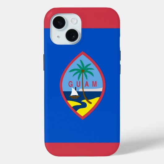 Apple iPhone 15 Hoesje-Mate Guam Case-Mate iPhone Case (Achterkant)