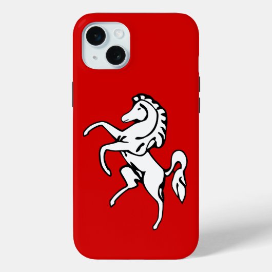 Apple iPhone 15 Plus Case, Kent County flag Case-Mate iPhone Case (Achterkant)