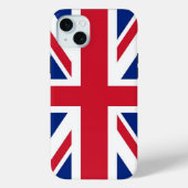 Apple iPhone 15 Plus Case, United Kingdom flag Case-Mate iPhone Case (Achterkant)