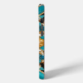 Apple iPhone 15 Plus Hoesje, Bahama Kleuren Case-Mate iPhone Case (Achterkant / Links)