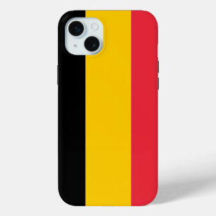 Apple iPhone 15 Plus Hoesje, Belgische vlag Mini Hoesje