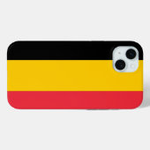 Apple iPhone 15 Plus Hoesje, Belgische vlag Case-Mate iPhone Case (Achterkant (horizontaal))