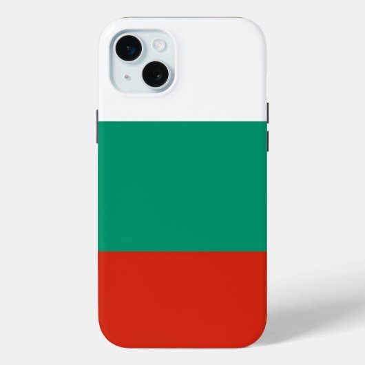 Apple iPhone 15 Plus Hoesje, Bulgaarse vlag Case-Mate iPhone Case (Achterkant)