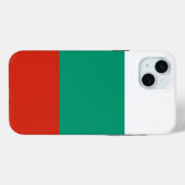 Apple iPhone 15 Plus Hoesje, Bulgaarse vlag Case-Mate iPhone Case (Achterkant (horizontaal))