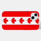 Apple iPhone 15 Plus Hoesje, Canadese vlag Case-Mate iPhone Case (Achterkant (horizontaal))