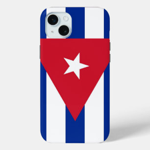 Apple iPhone 15 Plus Hoesje, Cubaanse vlag Mini Hoesje